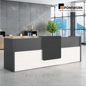 Quầy lễ tân giá rẻ, thiết kế đẹp – Bàn tiếp tân phù hợp mọi không gian