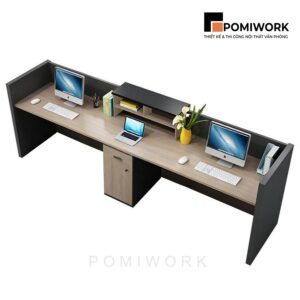 Quầy lễ tân giá rẻ, thiết kế đẹp – Bàn tiếp tân phù hợp mọi không gian