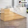 Quầy lễ tân hiện đại - Bàn tiếp tân thiết kế tối giản, đẳng cấp