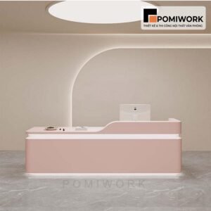Quầy lễ tân hiện đại sang trọng – Bàn tiếp tân trẻ trung, tinh tế