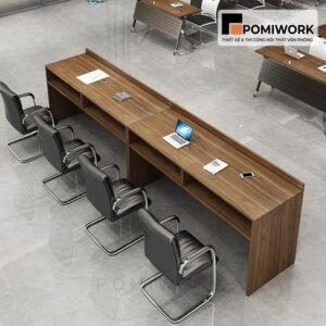 Quầy lễ tân văn phòng giá rẻ – Bàn tiếp tân đẹp, đơn giản và tiện dụng