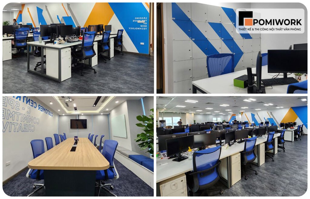 Thiết Kế Thi Công Nội Thất Văn Phòng Tại P. Chánh Phú Hòa Tp. HCM