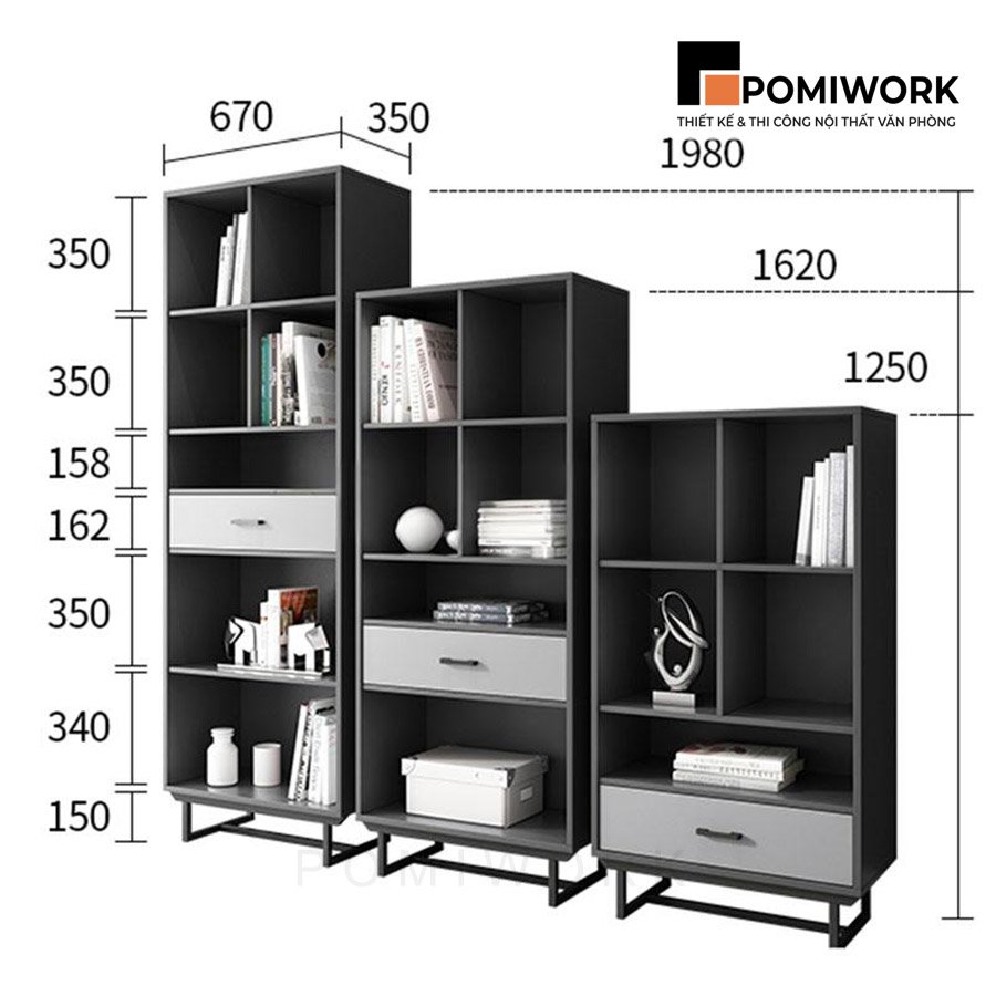 tu ho so cao van phong hien dai Tủ hồ sơ cao văn phòng hiện đại - Kiểu dáng sang trọng, đa năng