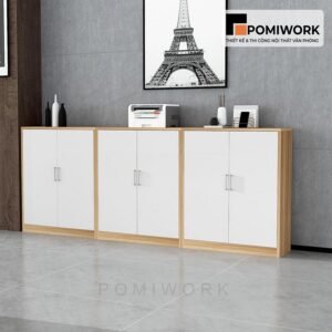 Tủ tài liệu cánh trượt giá rẻ - Tủ hồ sơ thiết kế nhỏ gọn, tiện ích