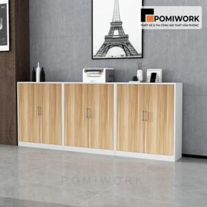 Tủ tài liệu cánh trượt giá rẻ - Tủ hồ sơ thiết kế nhỏ gọn, tiện ích