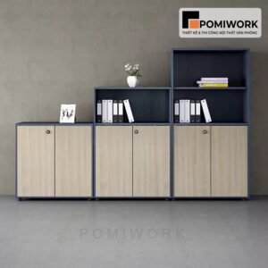 Tủ tài liệu gỗ cao cấp - Tủ hồ sơ văn phòng tiện nghi, tinh tế