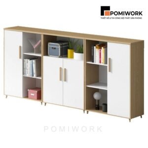 Tủ tài liệu gỗ hiện đại - Tủ hồ sơ lý tưởng cho văn phòng