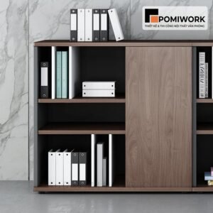 Tủ tài liệu gỗ MDF cao cấp - Tủ hồ sơ gọn gàng, hiện đại