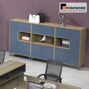 Tủ tài liệu thiết kế thông minh – Tủ hồ sơ kết hợp trang trí tinh tế