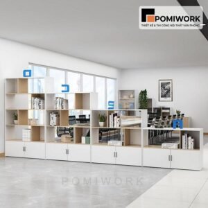 Tủ tài liệu văn phòng cao cấp - Tủ hồ sơ đẹp, tăng không gian lưu trữ