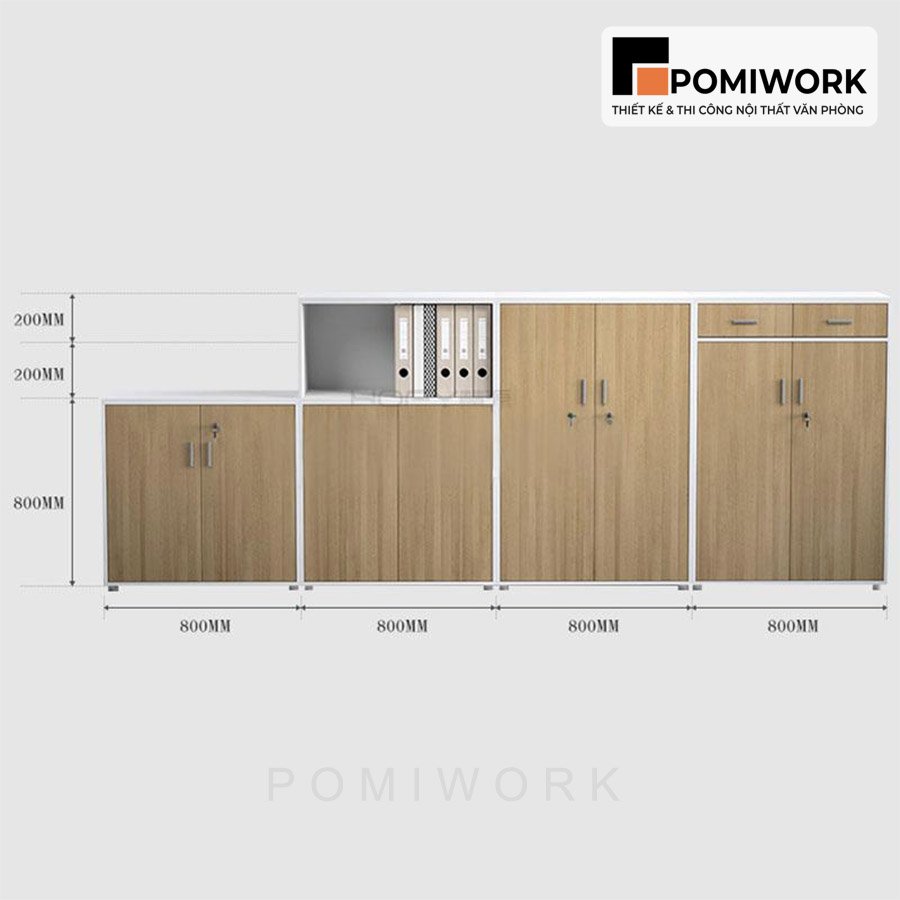 tu tai lieu van phong dep Tủ tài liệu văn phòng đẹp - Tủ hồ sơ hiện đại, bền chắc cho công ty