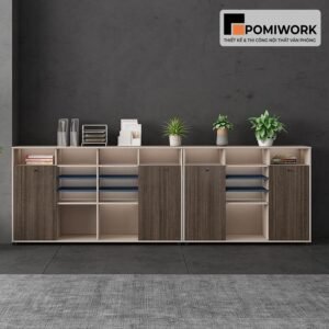 Tủ tài liệu văn phòng giá rẻ - Tủ hồ sơ tiết kiệm diện tích, hiện đại