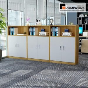 Tủ tài liệu văn phòng nhiều ngăn – Tủ hồ sơ gọn gàng, hiện đại