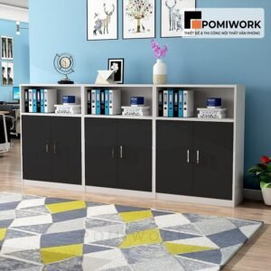 Tủ tài liệu văn phòng nhiều ngăn – Tủ hồ sơ gọn gàng, hiện đại