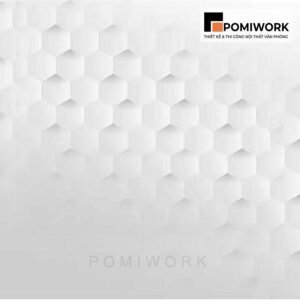 Vách ốp tường 3D lục giác - Tạo điểm nhấn sang trọng cho văn phòng