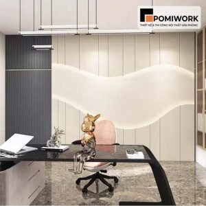 Vách ốp tường cao cấp - Tạo phong cách hiện đại, tinh tế cho văn phòng