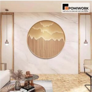 Vách ốp tường cao cấp - Điểm nhấn độc đáo cho nội thất văn phòng hiện đại