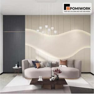 Vách ốp tường cao cấp - Tạo phong cách hiện đại, tinh tế cho văn phòng