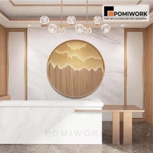 Vách ốp tường cao cấp - Điểm nhấn độc đáo cho nội thất văn phòng hiện đại